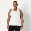 image:imageAmazon Essentials Womens Active Quick Dry Tech Stretch Racerback Scoop Neck Tank Top MultipacksBlackWhite