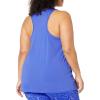 image:imageAmazon Essentials Womens Active Quick Dry Tech Stretch Racerback Scoop Neck Tank Top MultipacksBlueCoral Pink