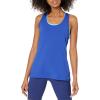 image:imageAmazon Essentials Womens Active Quick Dry Tech Stretch Racerback Scoop Neck Tank Top MultipacksBright BlueBlack
