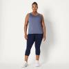 image:imageAmazon Essentials Womens Active Quick Dry Tech Stretch Racerback Scoop Neck Tank Top MultipacksNavySlate Grey
