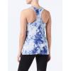 image:imageAmazon Essentials Womens Active Quick Dry Tech Stretch Racerback Scoop Neck Tank Top MultipacksNavyWhite Tie Dye