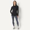 image:imageAmazon Essentials Womens Athletic Soft Performance Lightweight Long Sleeve Pullover Hoodie Workout TopSpace Dye Black