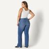 image:imageAmazon Essentials Womens Curvy SlimFit MidRise Bootcut JeansClassic Medium Wash