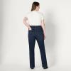 image:imageAmazon Essentials Womens Curvy SlimFit MidRise Bootcut JeansDark Midnight Wash