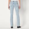 image:imageAmazon Essentials Womens Curvy SlimFit MidRise Bootcut JeansTinted Ice Light Wash