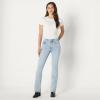 image:imageAmazon Essentials Womens Curvy SlimFit MidRise Bootcut JeansTinted Ice Light Wash