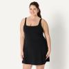 image:imageAmazon Essentials Womens Formflex Polo Tennis Dress with Builtin ShortsBlack