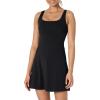 image:imageAmazon Essentials Womens Formflex Polo Tennis Dress with Builtin ShortsBlack