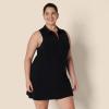 image:imageAmazon Essentials Womens Formflex Polo Tennis Dress with Builtin ShortsBlack