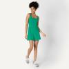 image:imageAmazon Essentials Womens Formflex Polo Tennis Dress with Builtin ShortsEmerald Green