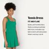 image:imageAmazon Essentials Womens Formflex Polo Tennis Dress with Builtin ShortsEmerald Green