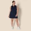 image:imageAmazon Essentials Womens Formflex Polo Tennis Dress with Builtin ShortsNavy
