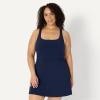 image:imageAmazon Essentials Womens Formflex Polo Tennis Dress with Builtin ShortsNavy