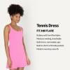 image:imageAmazon Essentials Womens Formflex Polo Tennis Dress with Builtin ShortsPink
