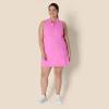 image:imageAmazon Essentials Womens Formflex Polo Tennis Dress with Builtin ShortsPink