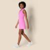image:imageAmazon Essentials Womens Formflex Polo Tennis Dress with Builtin ShortsPink