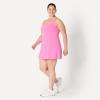image:imageAmazon Essentials Womens Formflex Polo Tennis Dress with Builtin ShortsPink