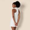 image:imageAmazon Essentials Womens Formflex Polo Tennis Dress with Builtin ShortsWhite