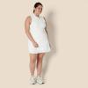 image:imageAmazon Essentials Womens Formflex Polo Tennis Dress with Builtin ShortsWhite