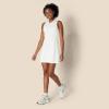 image:imageAmazon Essentials Womens Formflex Polo Tennis Dress with Builtin ShortsWhite