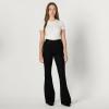 image:imageAmazon Essentials Womens High Stretch Flattering HighRise Flare JeansBlack