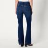 image:imageAmazon Essentials Womens High Stretch Flattering HighRise Flare JeansDark Shadow Wash