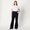 image:imageAmazon Essentials Womens High Stretch Flattering HighRise Flare JeansRinse