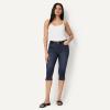 image:imageAmazon Essentials Womens HighRise Pedal Pusher JeanDark Midnight Wash