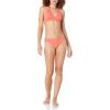 image:imageAmazon Essentials Womens LightSupport Padded Tie Halter Bikini Swimsuit Top Available in Plus SizeCoral Pink