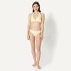 image:imageAmazon Essentials Womens LightSupport Padded Tie Halter Bikini Swimsuit Top Available in Plus SizeLight Yellow