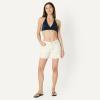 image:imageAmazon Essentials Womens LightSupport Padded Tie Halter Bikini Swimsuit Top Available in Plus SizeNavy