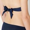image:imageAmazon Essentials Womens LightSupport Padded Tie Halter Bikini Swimsuit Top Available in Plus SizeNavy