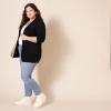 image:imageAmazon Essentials Womens Lightweight Long Sleeve OpenFront Cardigan Sweater Available in Plus SizeBlack