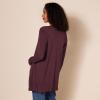 image:imageAmazon Essentials Womens Lightweight Long Sleeve OpenFront Cardigan Sweater Available in Plus SizeBurgundy