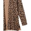 image:imageAmazon Essentials Womens Lightweight Long Sleeve OpenFront Cardigan Sweater Available in Plus SizeCamel Leopard