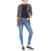 image:imageAmazon Essentials Womens Lightweight Long Sleeve OpenFront Cardigan Sweater Available in Plus SizeCharcoal Tiger Print
