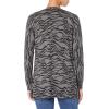 image:imageAmazon Essentials Womens Lightweight Long Sleeve OpenFront Cardigan Sweater Available in Plus SizeCharcoal Tiger Print