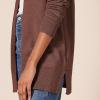 image:imageAmazon Essentials Womens Lightweight Long Sleeve OpenFront Cardigan Sweater Available in Plus SizeDark Chestnut Brown Heather
