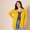 image:imageAmazon Essentials Womens Lightweight Long Sleeve OpenFront Cardigan Sweater Available in Plus SizeGold