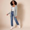image:imageAmazon Essentials Womens Lightweight Long Sleeve OpenFront Cardigan Sweater Available in Plus SizeLight Grey Heather