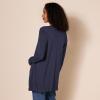 image:imageAmazon Essentials Womens Lightweight Long Sleeve OpenFront Cardigan Sweater Available in Plus SizeNavy