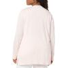 image:imageAmazon Essentials Womens Lightweight Long Sleeve OpenFront Cardigan Sweater Available in Plus SizePale Pink