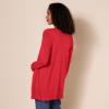 image:imageAmazon Essentials Womens Lightweight Long Sleeve OpenFront Cardigan Sweater Available in Plus SizeRed