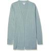 image:imageAmazon Essentials Womens Lightweight Long Sleeve OpenFront Cardigan Sweater Available in Plus SizeSage Green Heather