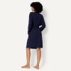 image:imageAmazon Essentials Womens Long Sleeve Robe ModalBlend BathrobeNavy