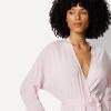 image:imageAmazon Essentials Womens Long Sleeve Robe ModalBlend BathrobePink