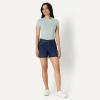 image:imageAmazon Essentials Womens Low Stretch MidRise RegularFit Jean ShortDark Midnight Wash