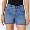 image:imageAmazon Essentials Womens Low Stretch MidRise RegularFit Jean ShortMedium Blue Vintage