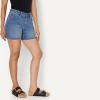 image:imageAmazon Essentials Womens Low Stretch MidRise RegularFit Jean ShortMedium Blue Vintage