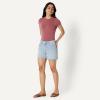 image:imageAmazon Essentials Womens Low Stretch MidRise RegularFit Jean ShortStone Light Wash